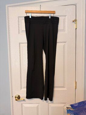 Ideology Athletic/Yoga Pants (Black)- L